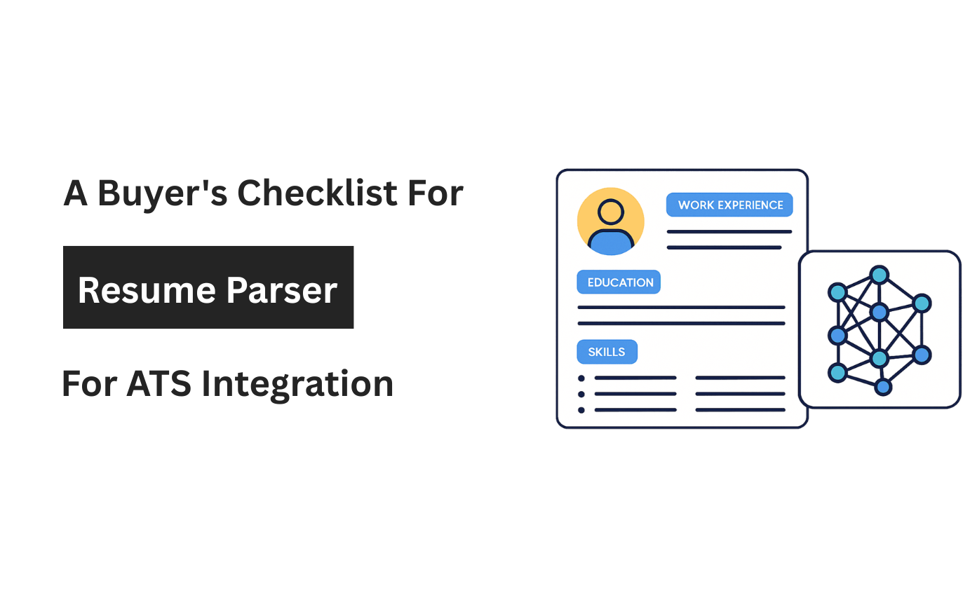 Resume Parser for ATS Integration: A Buyer's Checklist