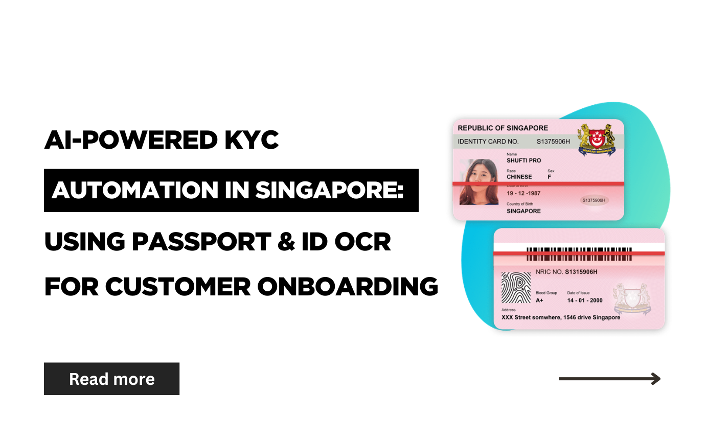 AI-Powered KYC Automation in Singapore: Using NRIC, Passport & ID OCR for Faster Customer Onboarding