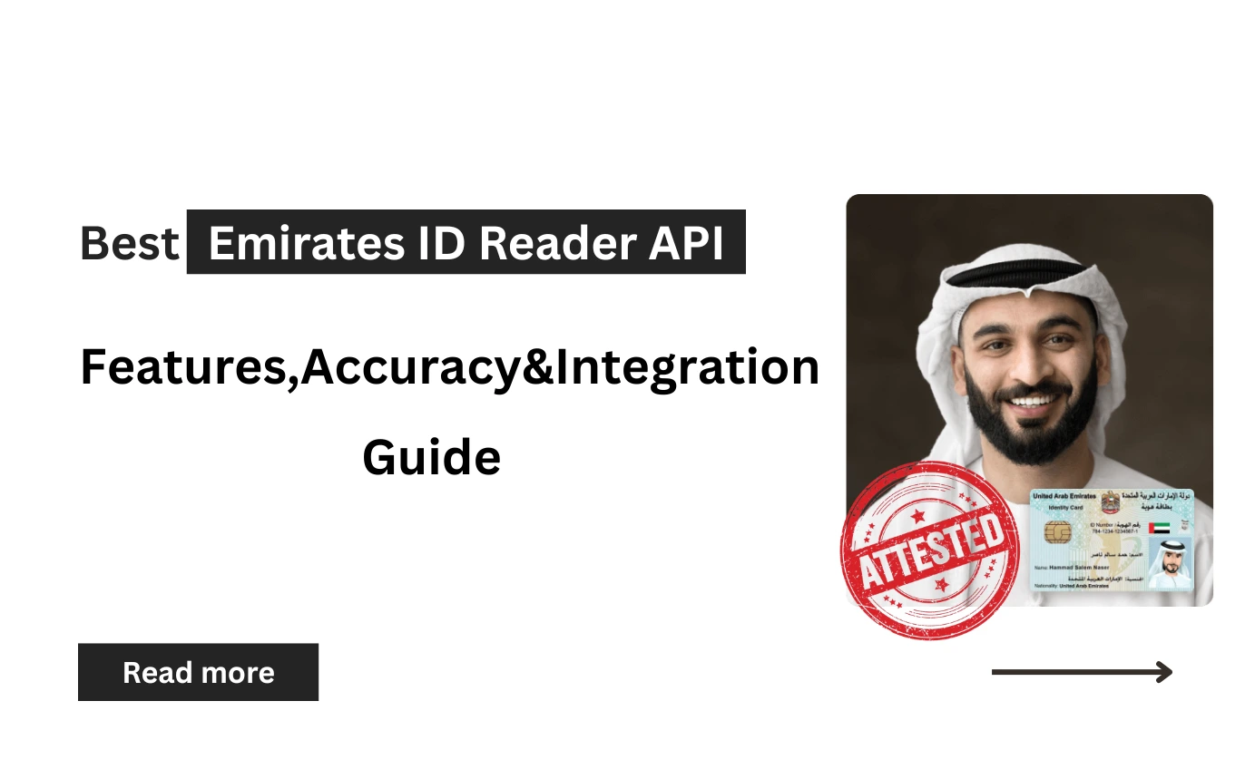 Best Emirates ID Reader API in UAE: Features, Accuracy & Integration Guide