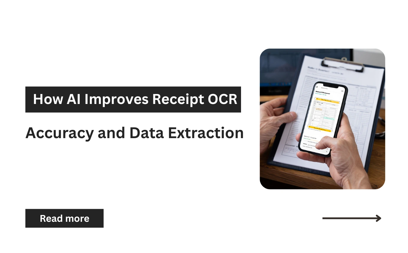 How AI Improves Receipt OCR Accuracy and Data Extraction