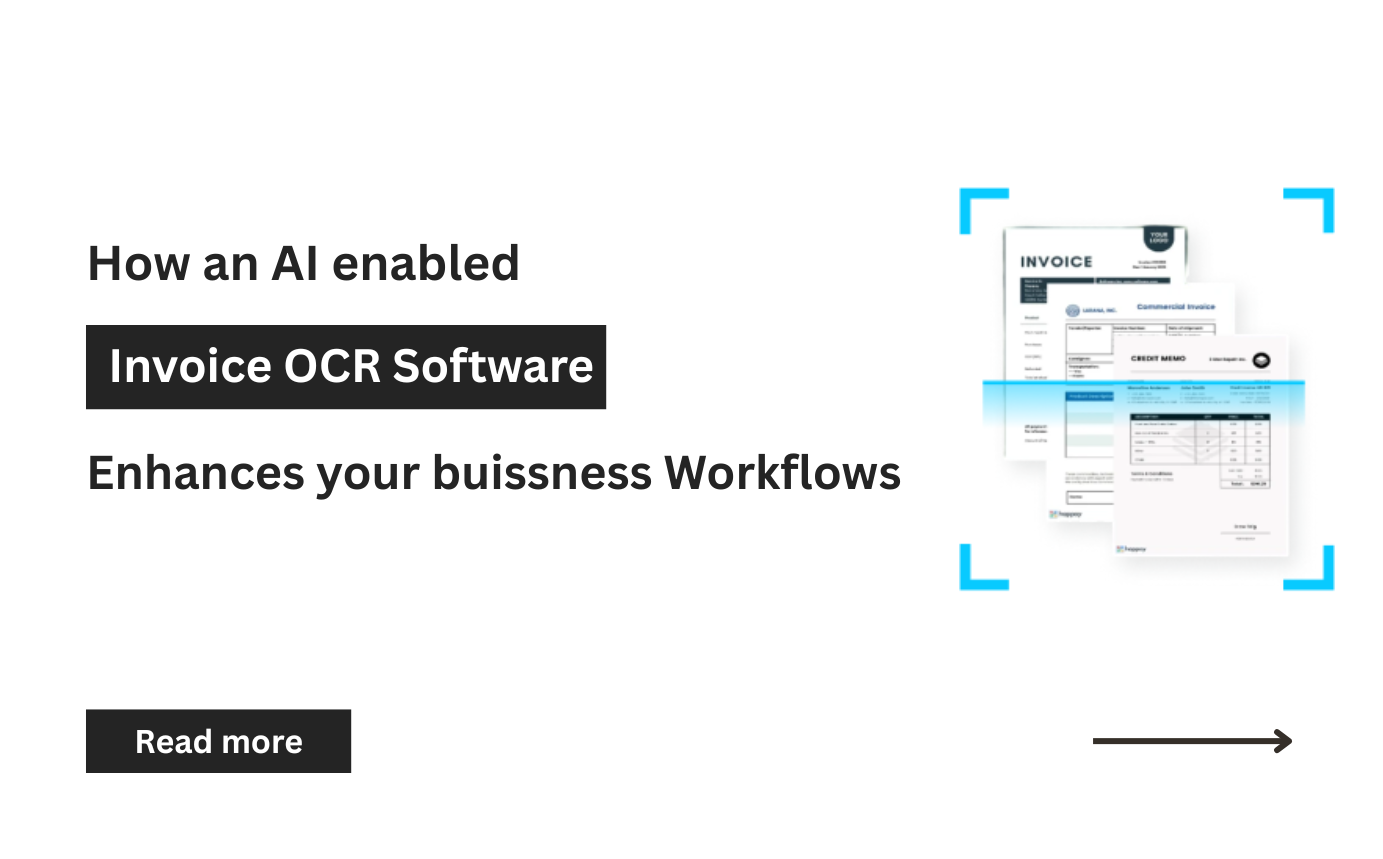 How an ai enabled invoice ocr enhances your buissness Workflows