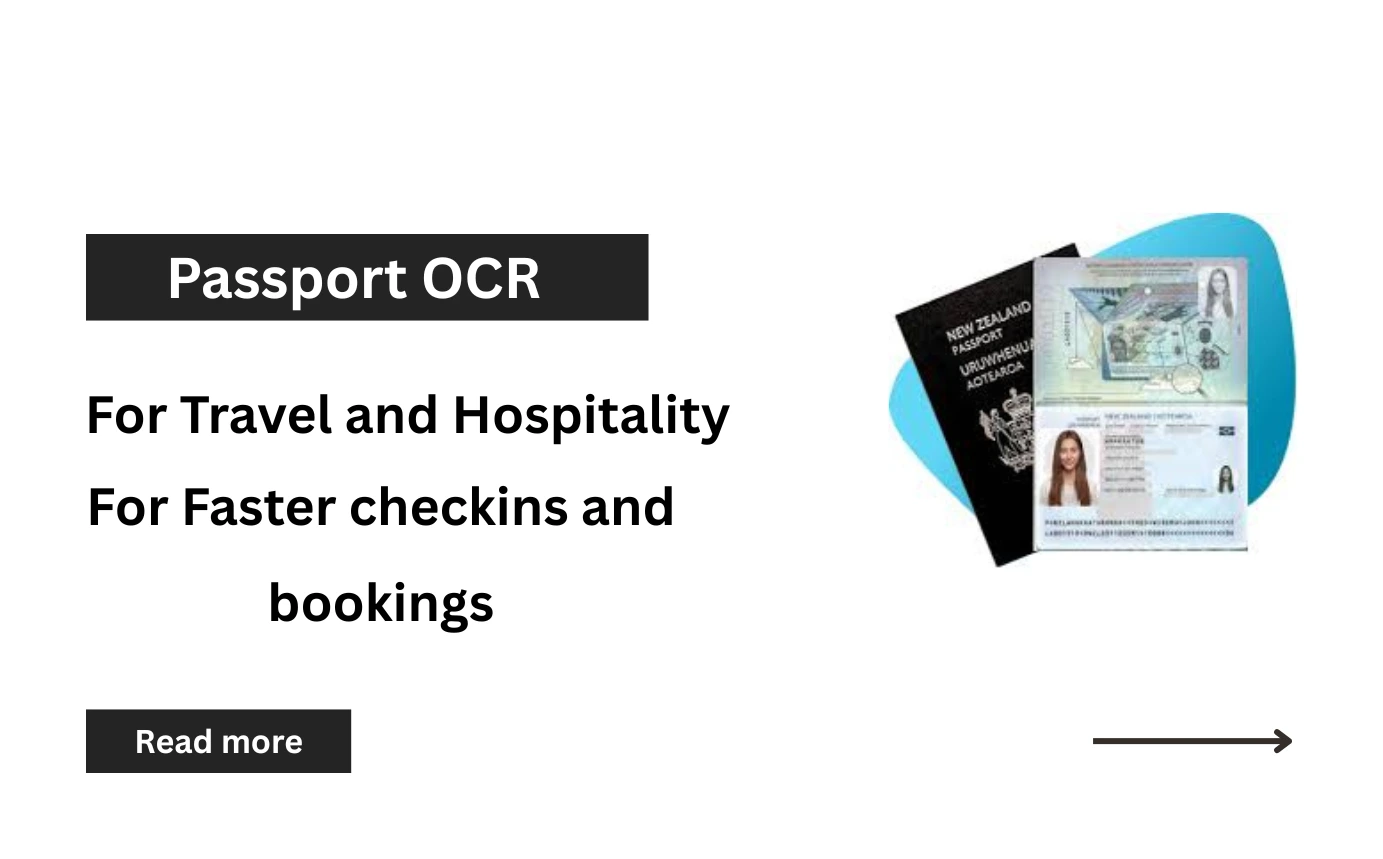 Passport OCR for Travel and Hospitality: Faster Check-Ins and Bookings