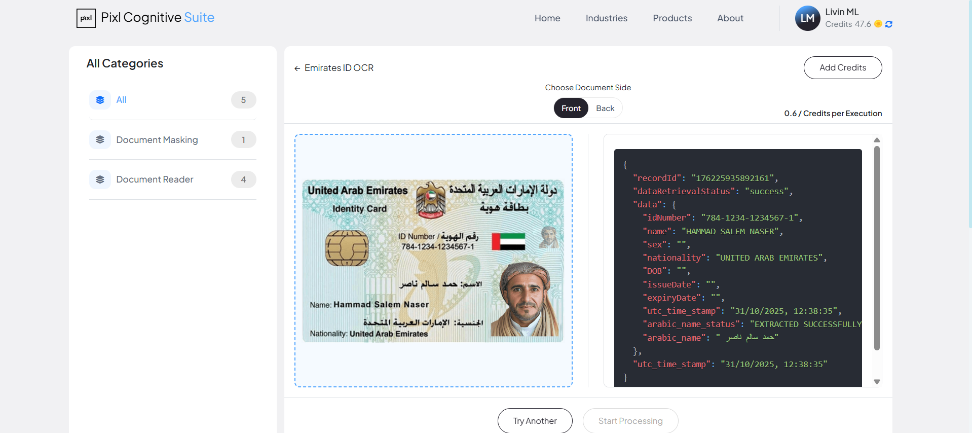 pcs emirates scanning