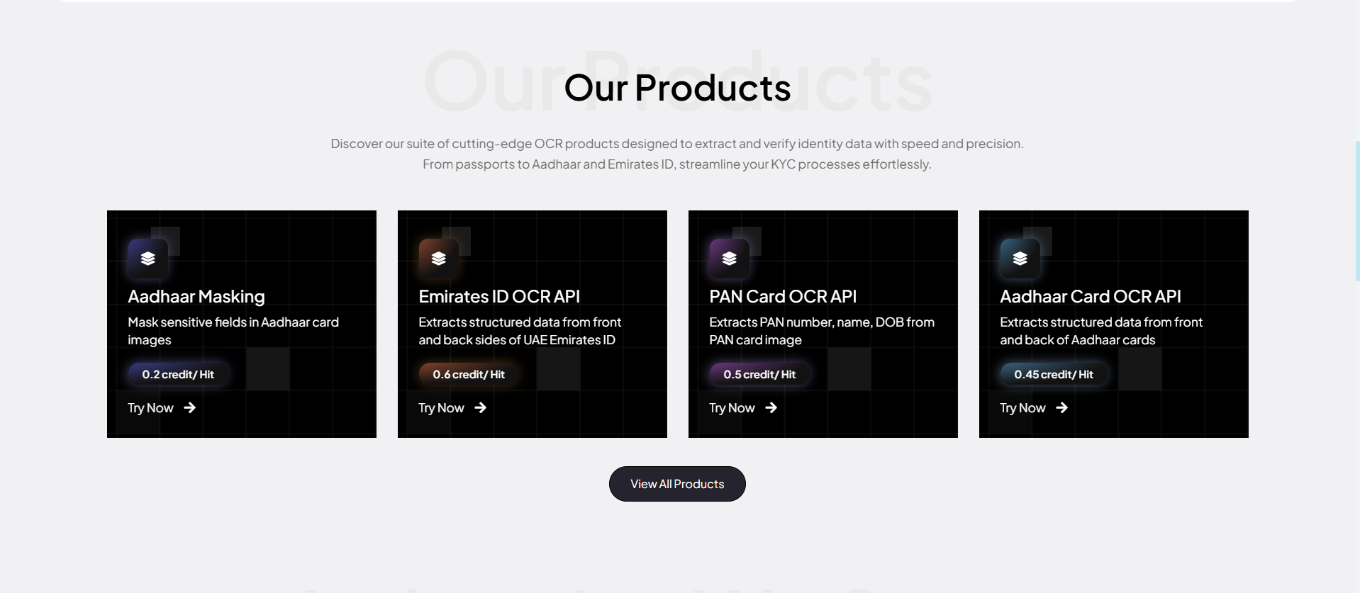 pcs product page