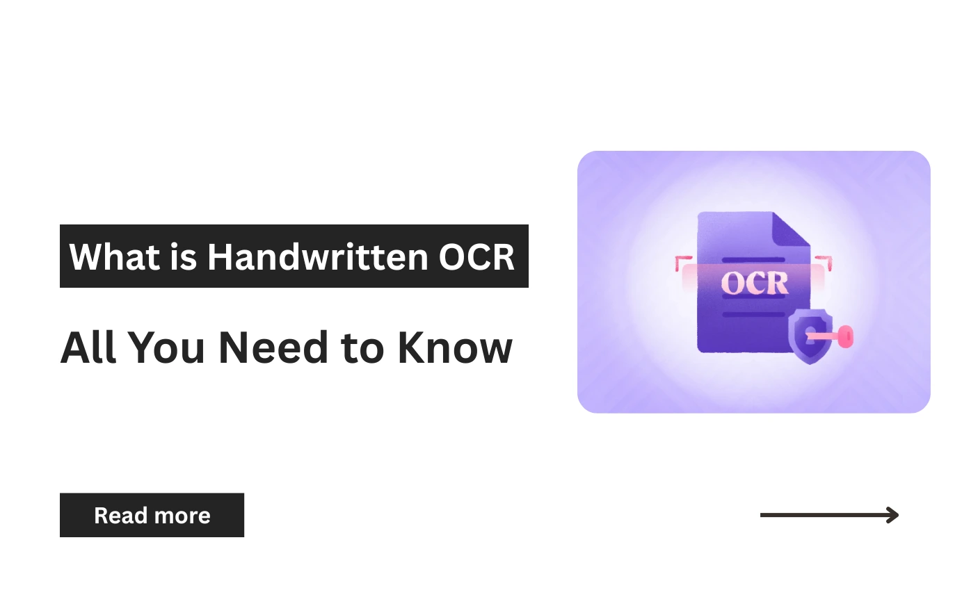 Everything You Need to Know About Handwritten OCR