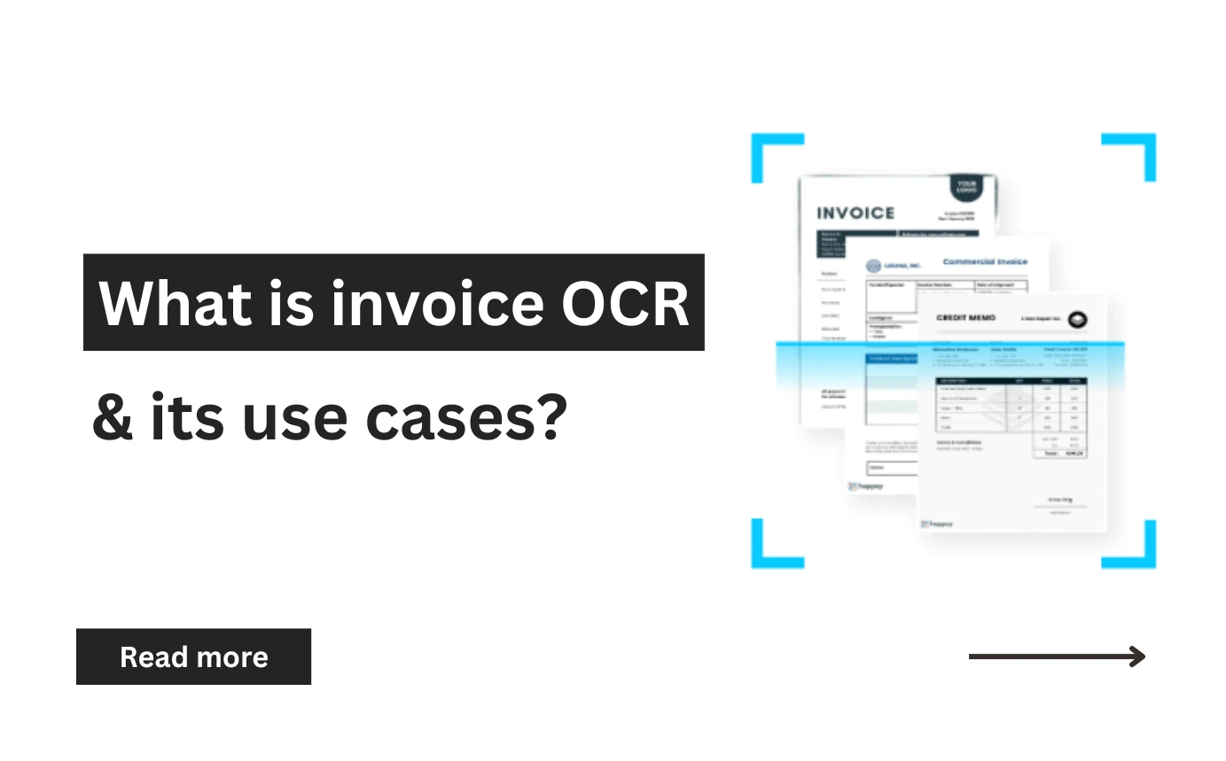 What is invoice ocr and its use cases